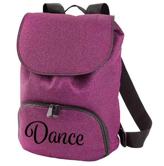 Dance Backpack Glitter Backpack Dance Bag Competition Bag