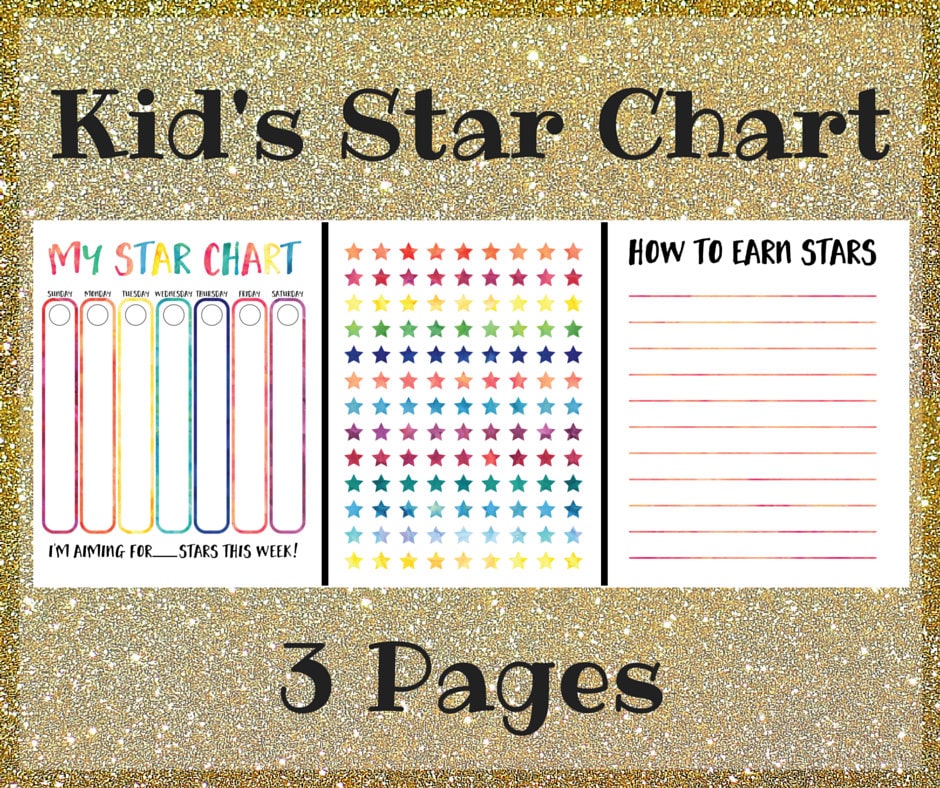 printable star chart