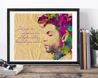 Prince Tribute Art Print