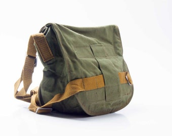 Soviet. RARE. Soviet army bag. Gas mask bag.