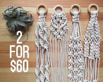 Modern macrame plant hanger, macrame plant holder, home decor, boho style
