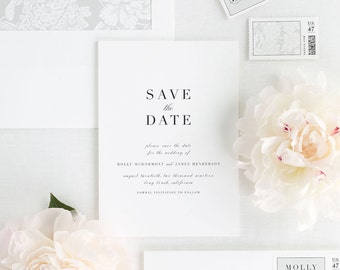 Serif Romance Save the Date - Deposit