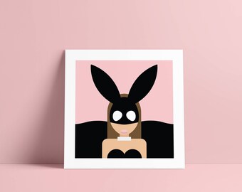 Dangerous Woman - PopCulture.gif Print
