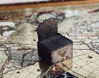 Gift for him, Music box, Game of thrones gift, Game of thrones music box, Game of thrones art, Wooden box, Game of thrones wedding gift