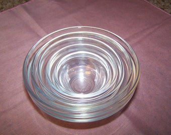 Stacking Set of 5 Arcorac Prep/Pinch Bowls