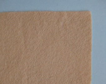 Felt Square - Peach