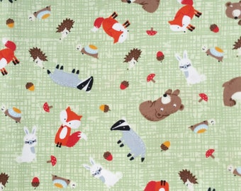ANIMAL FABRIC By The Yard, Animal Printed, Kids Fabric, Animal Fabric, Cute Fabric,100% Cotton Fabric by yard, fat quarter