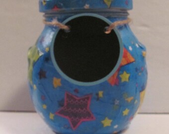 Upcycled Paper Clip Jar