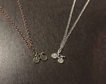Bicycle Charm Necklace