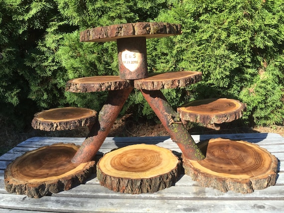 Rustic Pie Stands 7