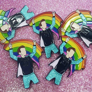 SECONDS SALE - Harry Styles, Pride Flag, Harry Styles Merch, Harry Styles Pins, Enamel Pins, LGBT, Pins, lgbtq, Gay Pride, One Direction