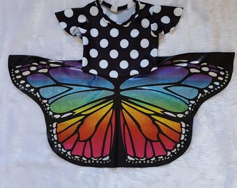 Butterfly skater dress