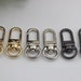 6pcs small glod silver gunmetal bronze swivel snap hooks swivel lobster clasp swivel hooks Purse Finding bag handbag purse Hardware