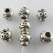 12/48/400pcs Tibetan Silver Oval - Heart Spacer Beads 6x6.5mm