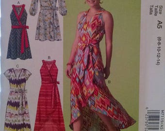 McCall's m7119 new uncut dress pattern