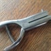Vintage McGill hole punch, heavy duty 1/4 inch, industrial design, stainless steel, Made in U.S.A.
