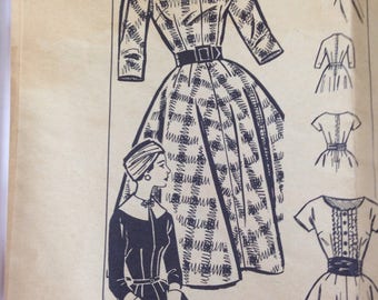 50s dress pattern | Etsy