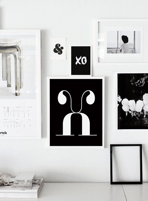 X letter scandinavian poster printable wall art nursery X letter scandinavian poster printable wall art nursery