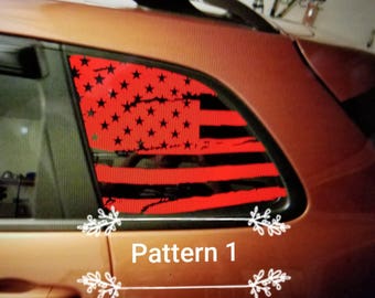 Distressed flag pair mix or match just add note full set left and right side