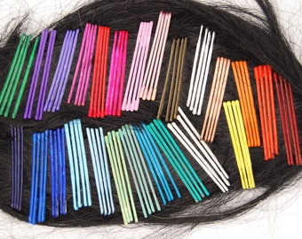 Colored bobby pins, colorful bobby pins, decorative bobby pins, blue bobby pins, colorful bobby pin, colored bobby pin, decorative bobby pin