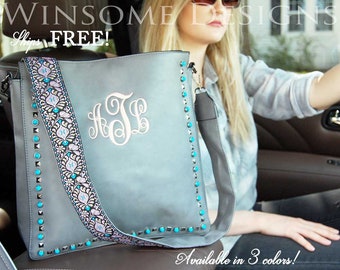 Monogram Purse-Guitar Strap Handbag-Guitar Strap-Vegan Purse-Purse-Personalized-Shoulder bag-Vegan Leather-Cross Body Bag-Vegan Leather Bag