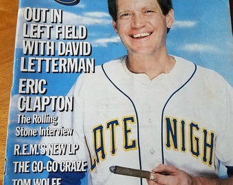 David Letterman - Rolling Stone Magazine Issue# 450 - 1985
