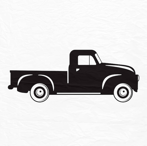 Free Free 294 Pickup Truck Outline Svg SVG PNG EPS DXF File