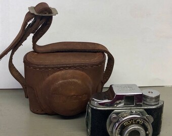 Mycro Miniature Spy Camera w/Leather Case