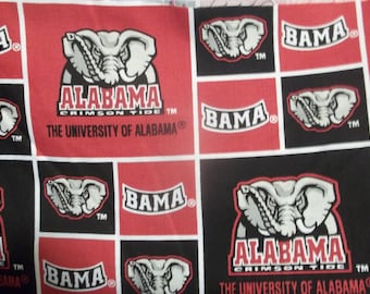 University Of Alabama Print Fabric - 1 Yard and 2"