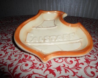Vintage Falstaff Logo Ashtray