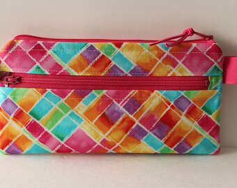 Cash Envelope System Budget Wallet w/6 Tabbed Dividers Dave Ramsey System Coupon Organizer Wallet Coin Pouch Zipper Pockets Ready to Ship