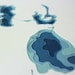 Minneapolis Chain of Lakes - original 8 x 10 papercut art