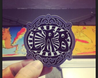 Chris Robinson Brotherhood CRB 3" vinyl sticker.