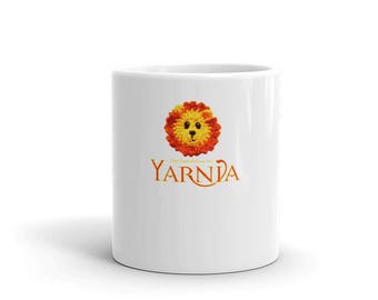 Chronicles of Yarnia Mug for Knitters and Crocheters
