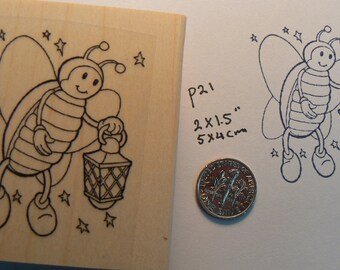 Firefly rubber stamp WM P21
