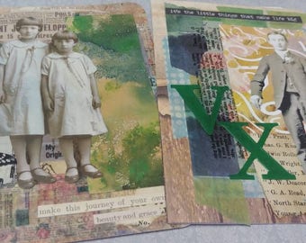 Altered Booklets with Tags