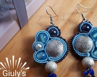 Space and time Earrings