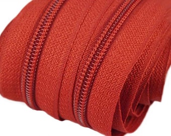 6 m endless zipper 5 mm with 15 zippers and ending pieces 287 Bossa nova