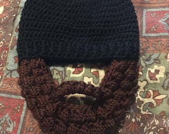 Ready to ship bearded beanie