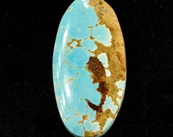 Number 8 Turquoise Large Natural Gem High Grade #8 Cabochon 22.5 CTS