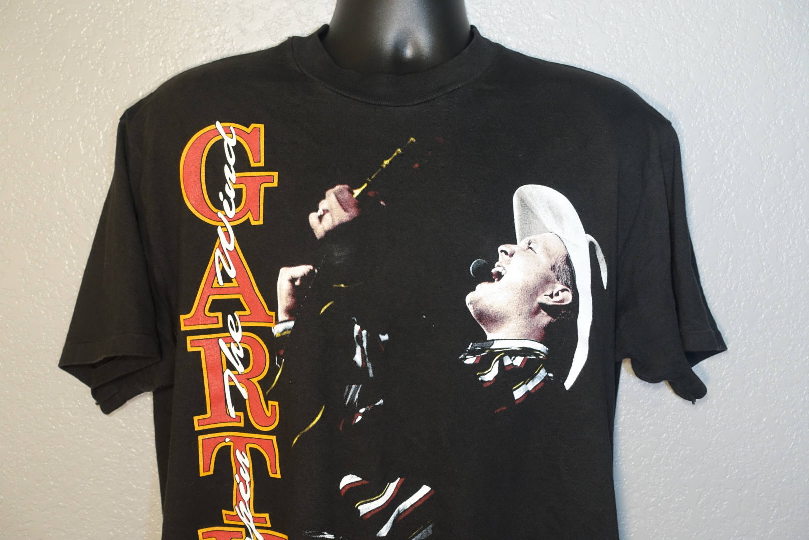 1991 Garth Brooks Believable - Ropin' The Wind Vintage Tour Concert T-Shirt