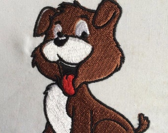 Embroidery of a cute Puppy