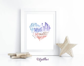 Comfort Zone - Inspirational Art