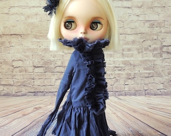Dress for Blythe doll, hand made.