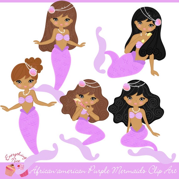 Free Free 174 Black Baby Mermaid Svg SVG PNG EPS DXF File