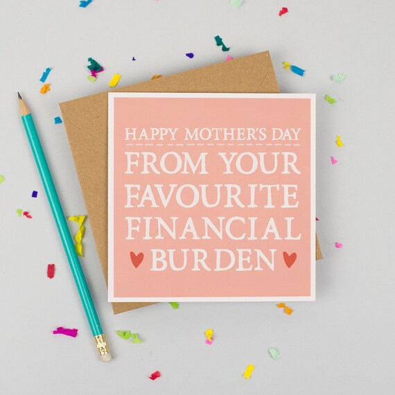 funny mother s day card card for mum alternative mothers day card