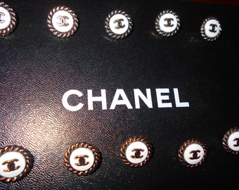 Authentic Chanel Buttons