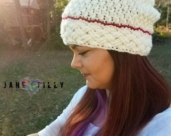 Crochet Slouch Hat | READY TO SHIP |