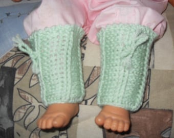 crochet baby leg warmers gaiters