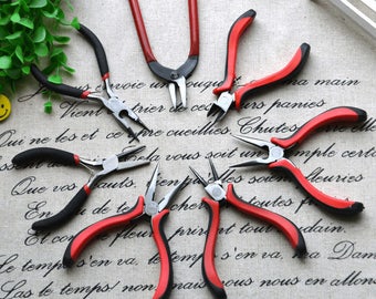 Beading Jewellery Making Tools Round Flat Wire Side Cutters Plier 5" 6"